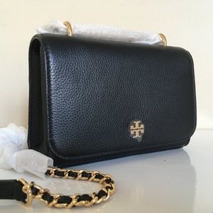 TORY BURCH NWT CARTER SHRUNKEN SHOULDER BAG